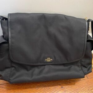 Coach Classic Black Baby Bag